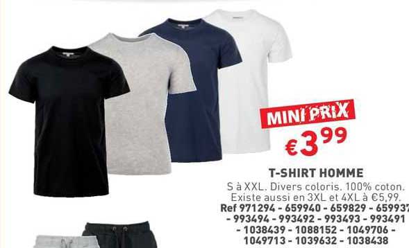 t-shirt homme