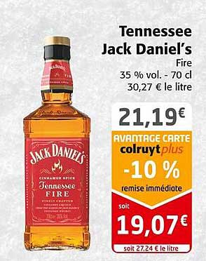 tennessee jack daniel's fire