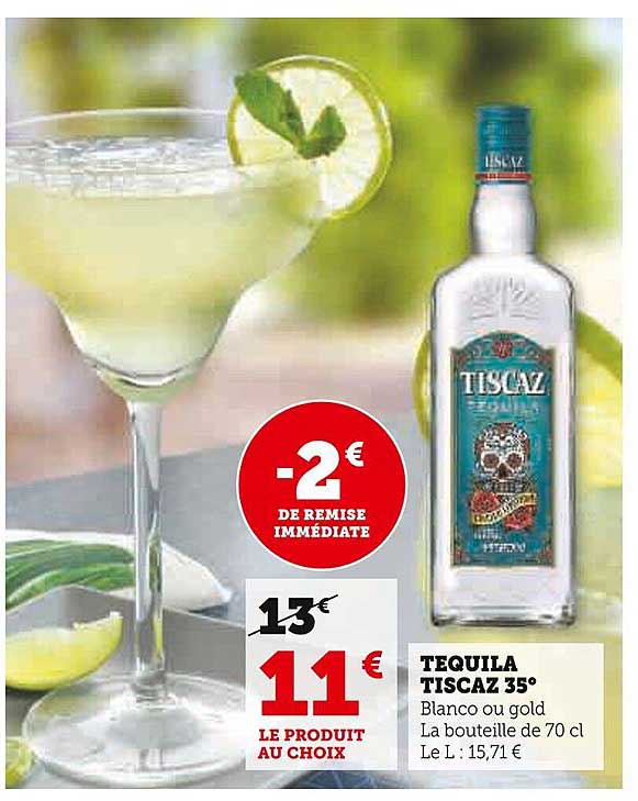 tequila tiscaz 35°