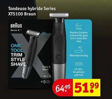 tondeuse hybride series xt5100 braun
