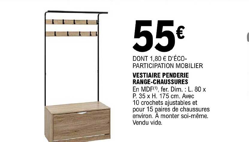 vestiaire penderie range-chaussures