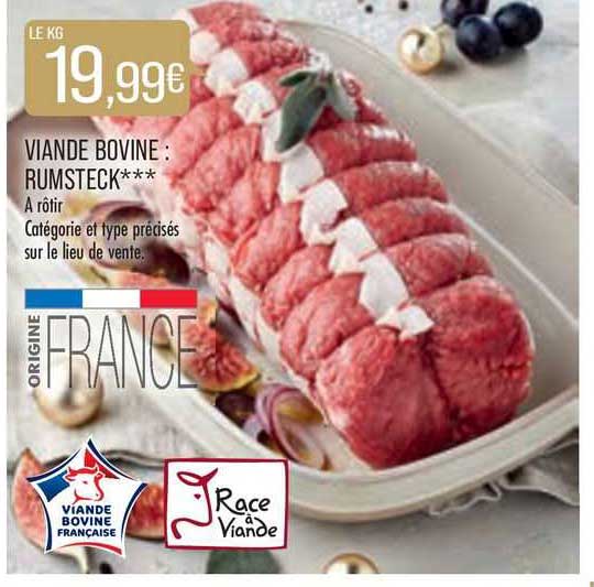 Viande Bovine Rumsteck