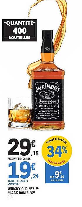 whisky old n°7 "jack daniel's"