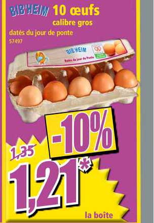 10 Oeufs Bib'heim