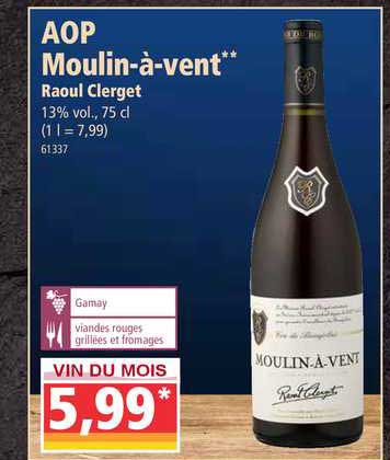 aop moulin-à-vent raoul clerget