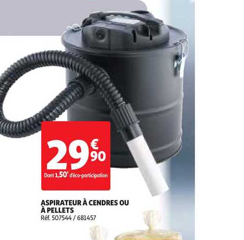 aspirateur à cendres ou à pellets