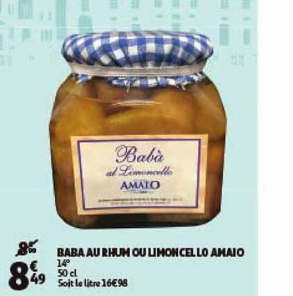 Baba Au Rhum Ou Limoncello Amaio