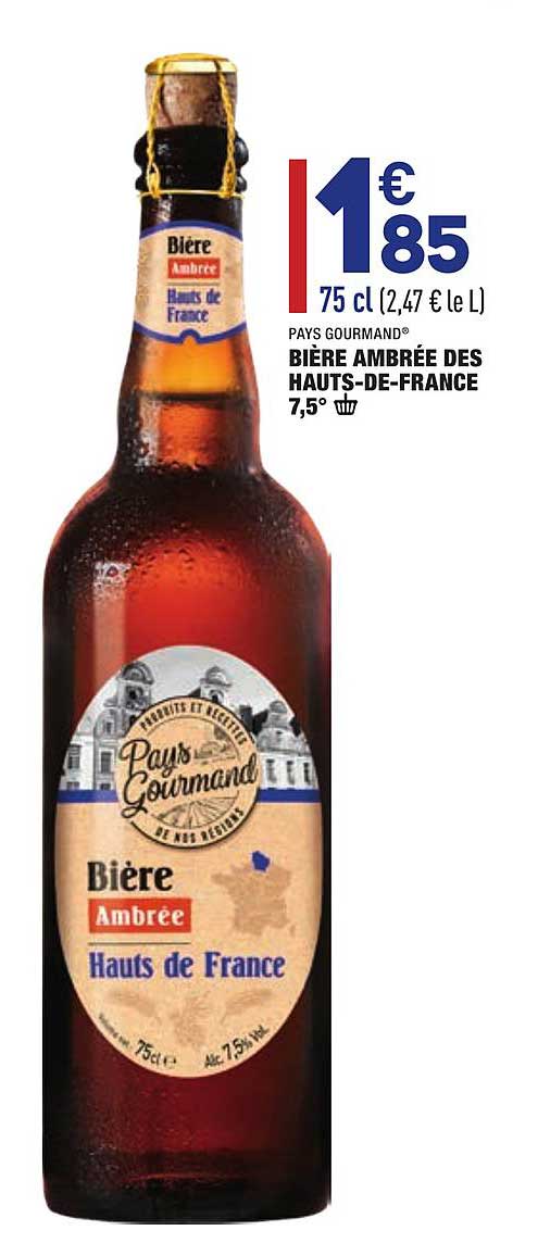 bière ambrée des hauts-de-france  pays gourmand