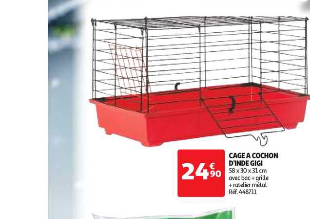 cage à cochon d'inde gigi