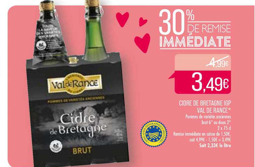 cidre de bretagne igp val de rance