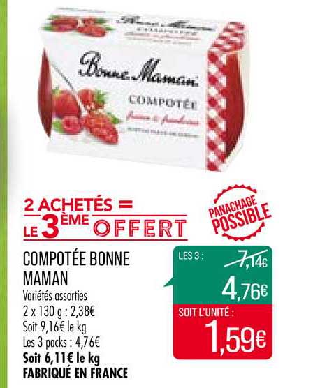 compotée bonne maman