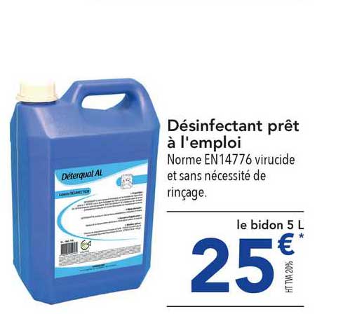 Désinfectant Prêt à L'emploi