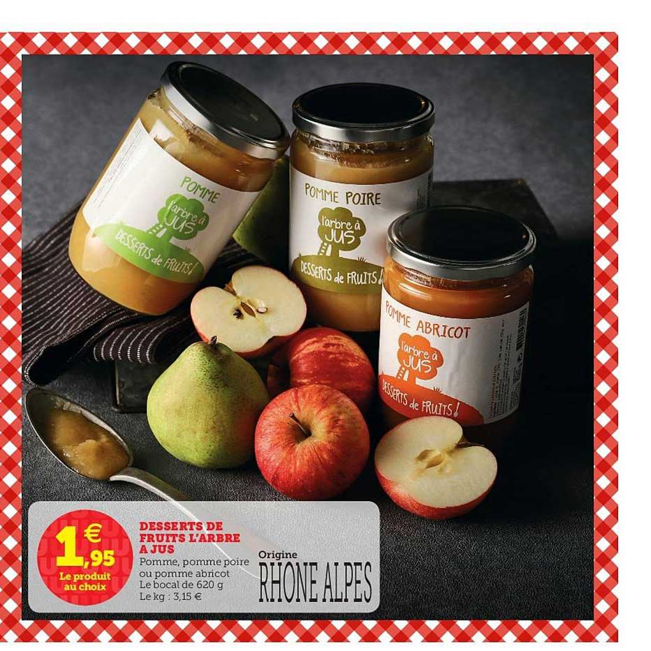 desserts de fruits l'arbre à jus