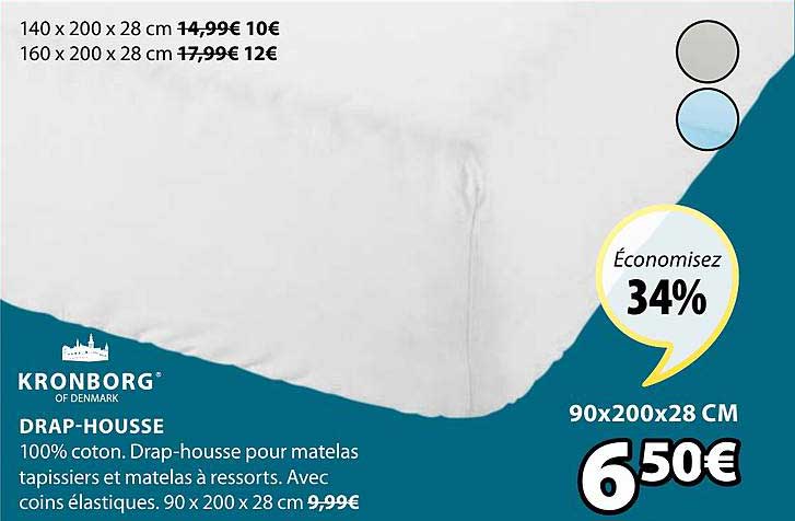 drap-housse kronborg