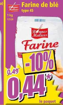 farine de blé bonnes malices
