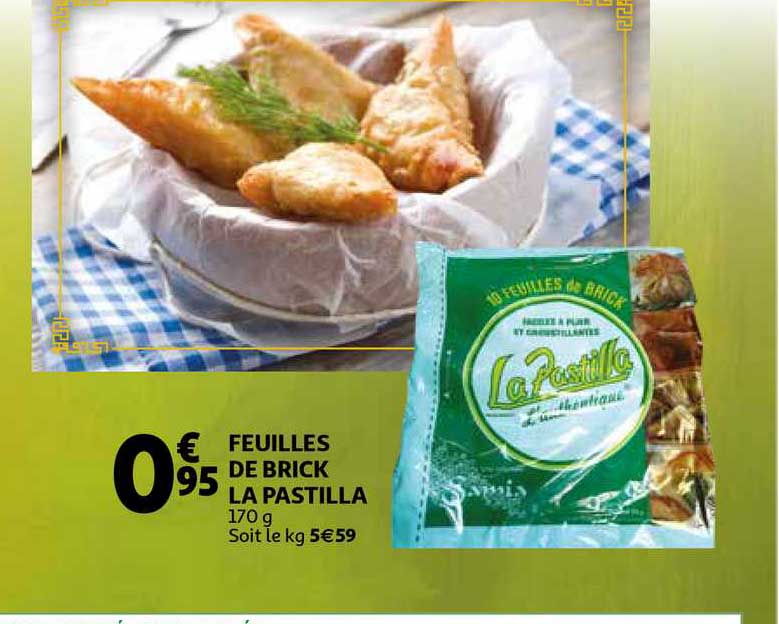 feuilles de brick la pastilla