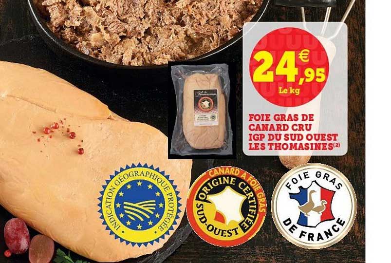 foie gras de canard cru igp du sud ouest les thomasines