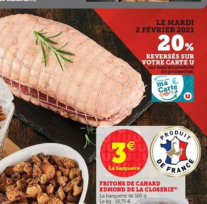 fritons de canard edmon de la closerie