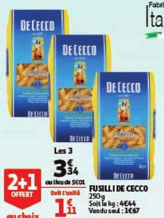 fusilli de cecco