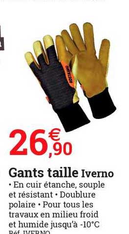 gants taille iverno