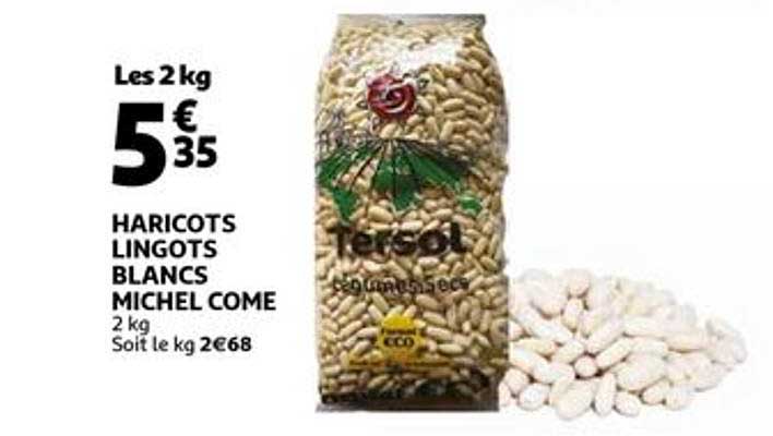 haricots lingots blancs michel come
