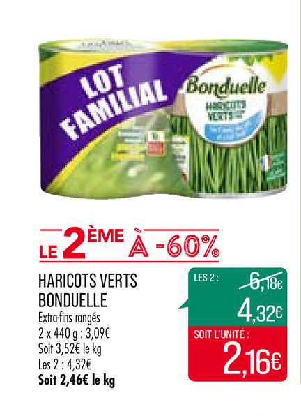 Haricots Verts Bonduelle