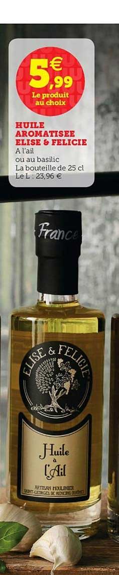 huile aromatisée elise & félicie