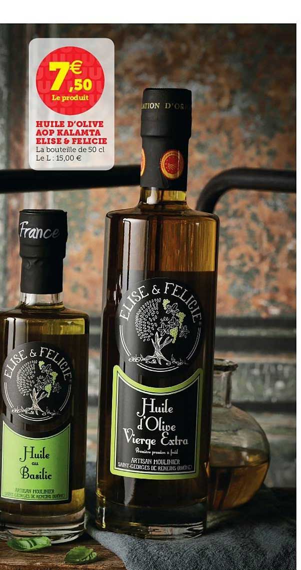 huile d'olive aop kalamta élise & félicie
