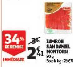 jambon san daniel montorsi