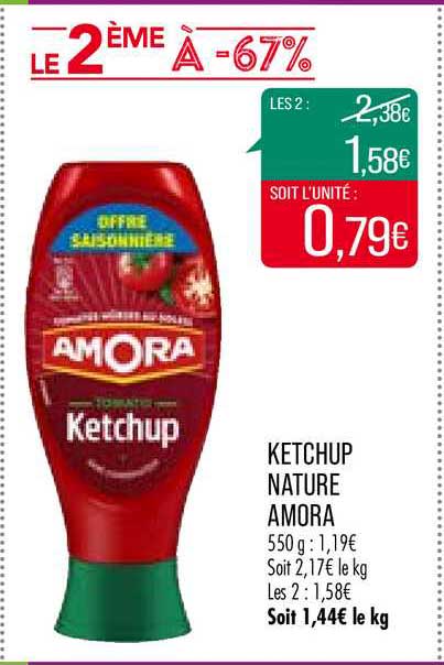 Ketchup Nature Amora