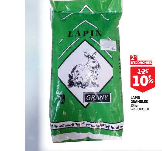 lapin granules grany