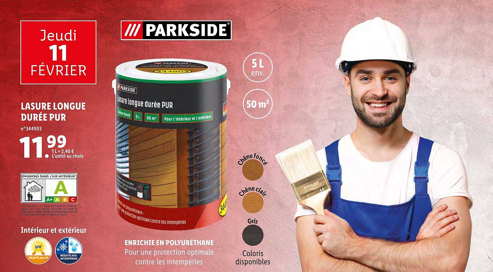 lasure longue durée pur parkside