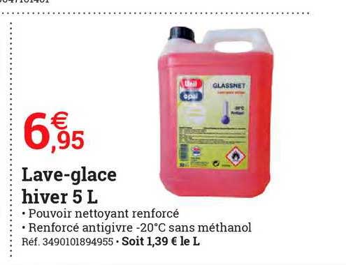 Lave-glace Hiver 5 L