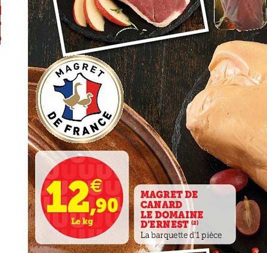 magret de canard le domaine d'ernest