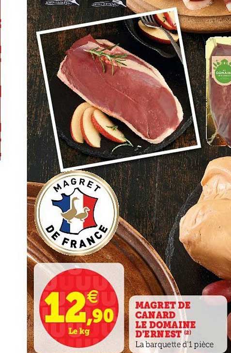 magret de canard le domaine d'ernest