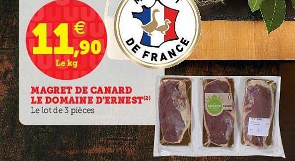 magret de canard le domaine d'ernest