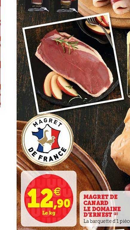 magret de canard le domaine d'ernest