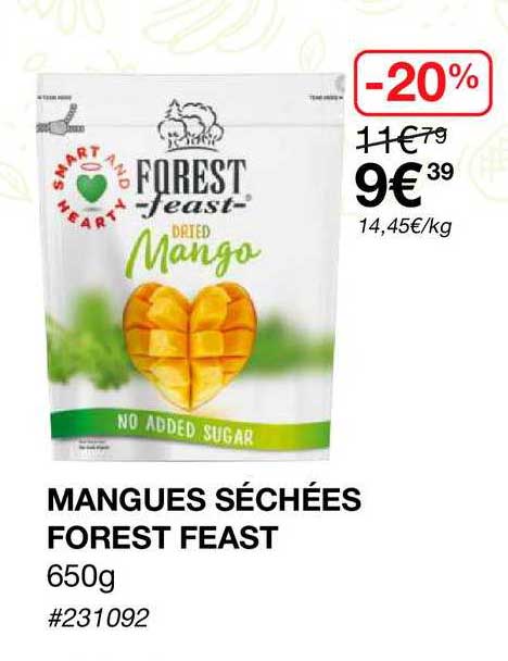 Mangues Séchées Forest Feast