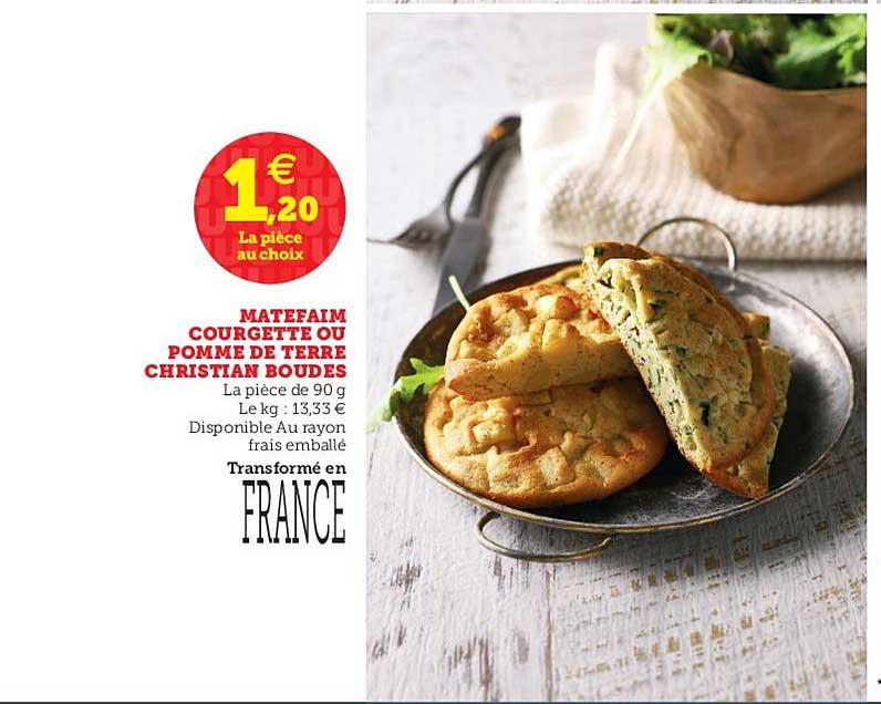 matefaim courgette ou pomme de terre christian boudes