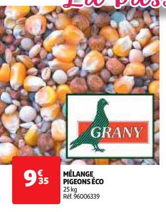 mélange pigeons éco grany