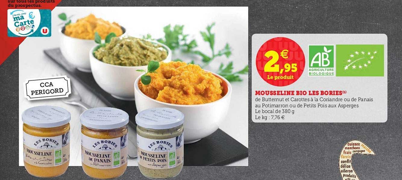 mousseline bio les bories