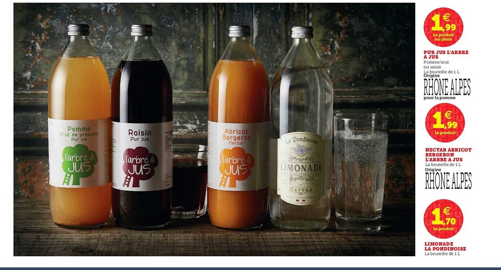 nectar abricot bergeron l'arbre à jus