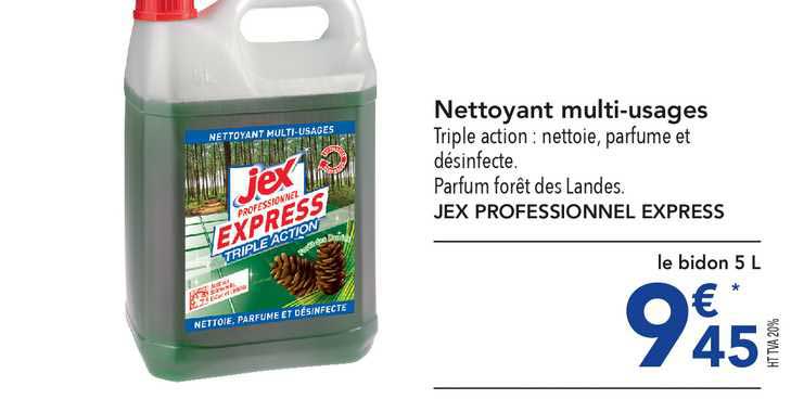 nettoyant multi-usages jex professionnel