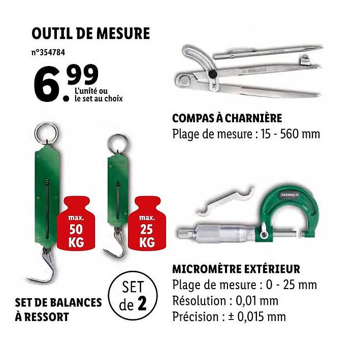 outil de mesure