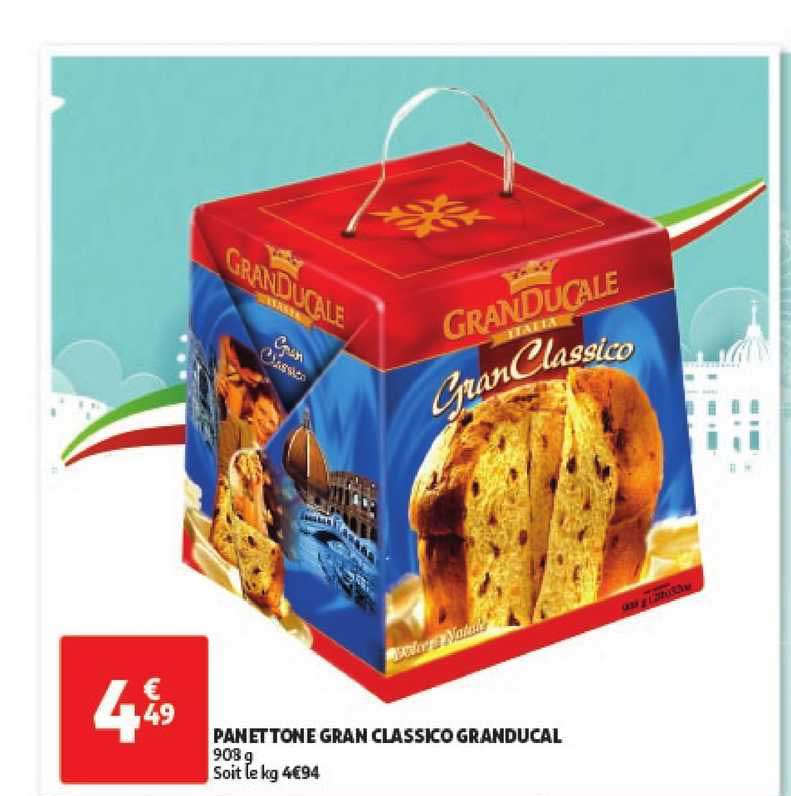 panettone gran classico granducal