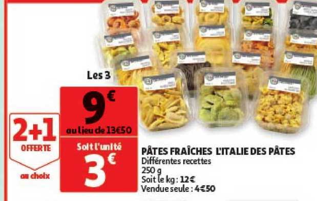 pâtes fraîches l'italie des pâtes