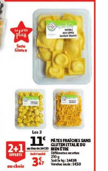 Pâtes Fraîches Sans Gluten L'italie Du Bien être