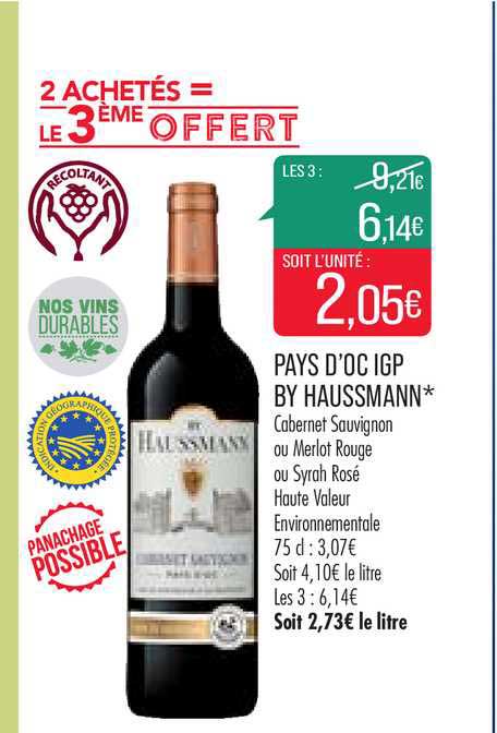 Pays D'oc Igp By Haussmann