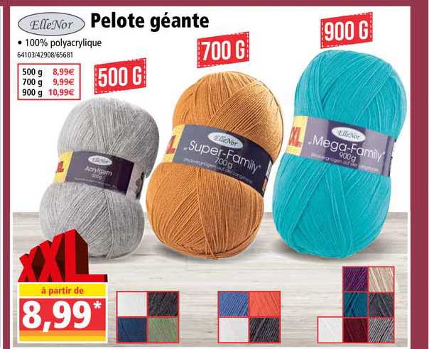 pelote géante ellnor