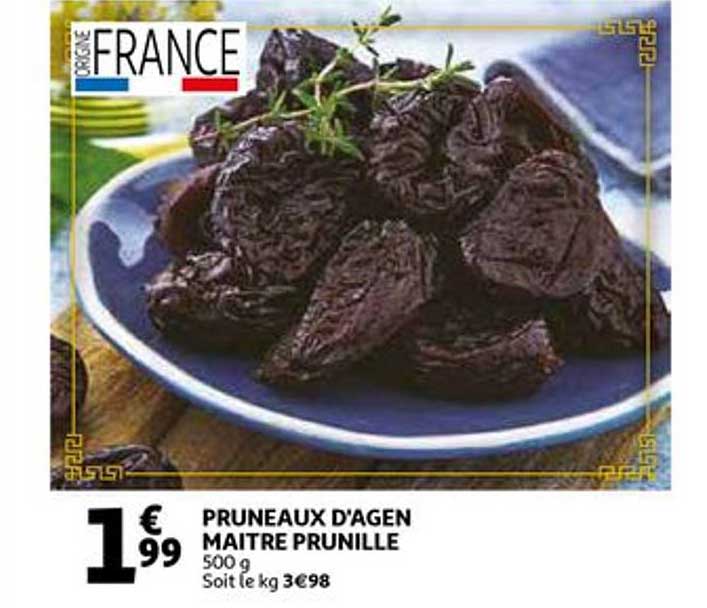 pruneaux d'agen maître prunille